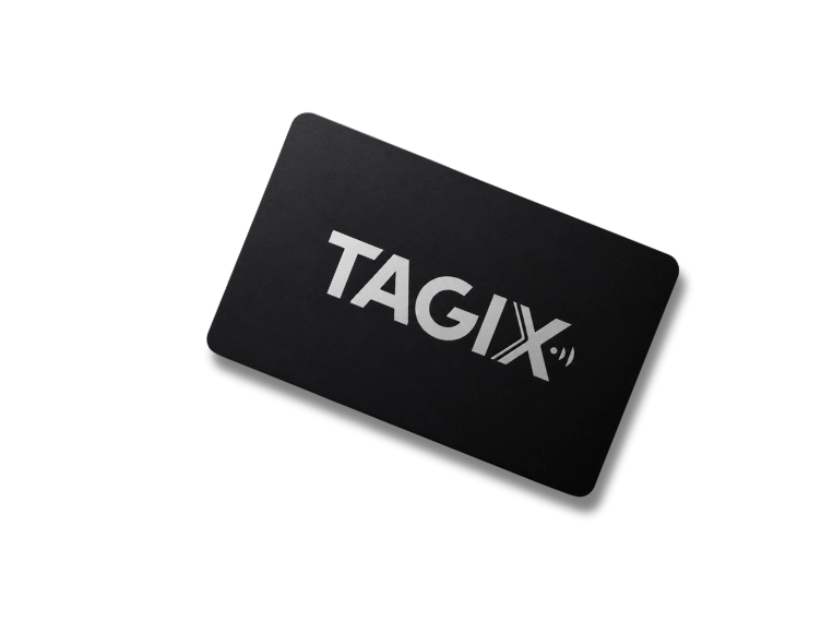 Carte NFC TAGIX présentée